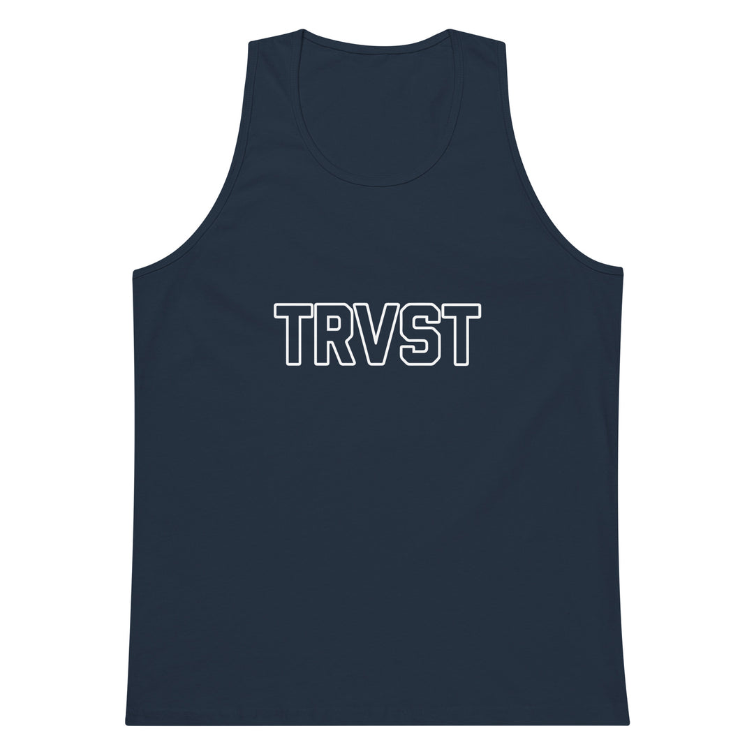 Vintage Black TRVST The Process Black Sleeveless Tee