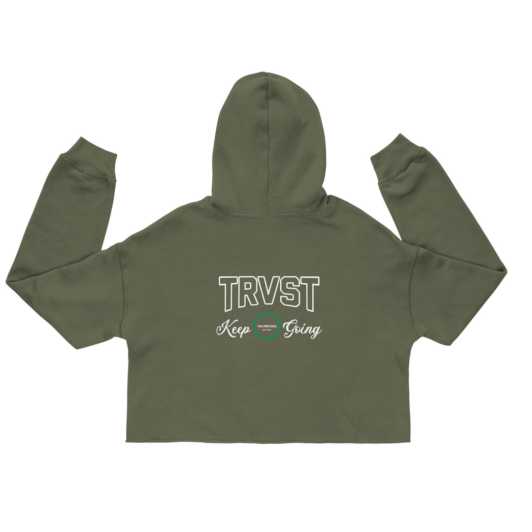 TRVST VINTAGE Ladies' Crop Hoodie